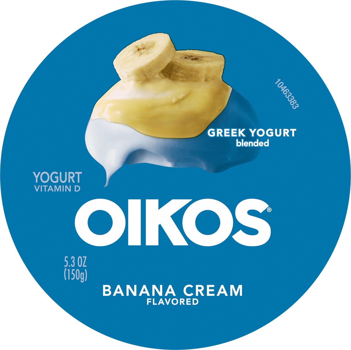 slide 2 of 9, Oikos Whole Milk Greek Yogurt, Banana Cream, 5.3 oz., 5.3 oz