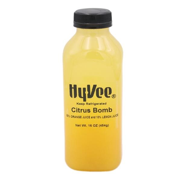 slide 1 of 1, Hy-Vee Citrus Bomb, 16 oz