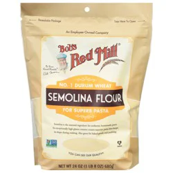 Bob's Red Mill Semolina Flour 24 oz