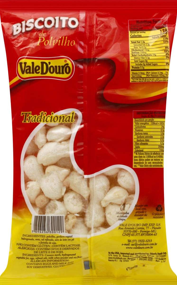 slide 10 of 10, Vale D'ouro Tradicional Biscoito De Polvilho 3.5 oz, 3.5 oz