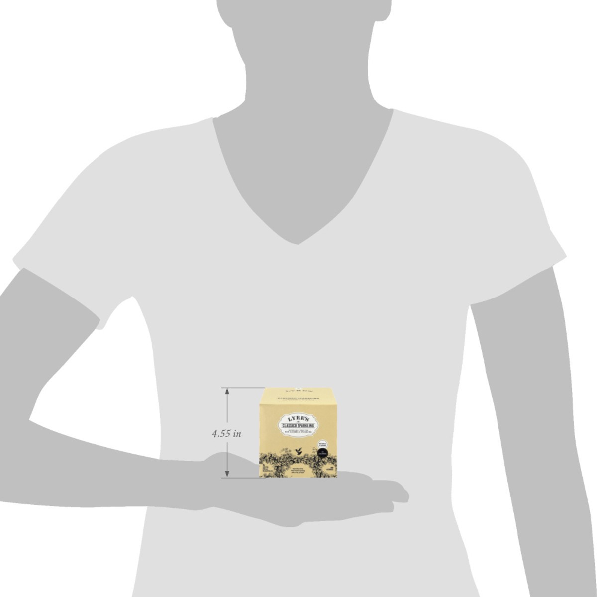 slide 4 of 14, Lyre's Non-Alcoholic Sparkling 4 - 8.45 fl oz Cans, 4 ct