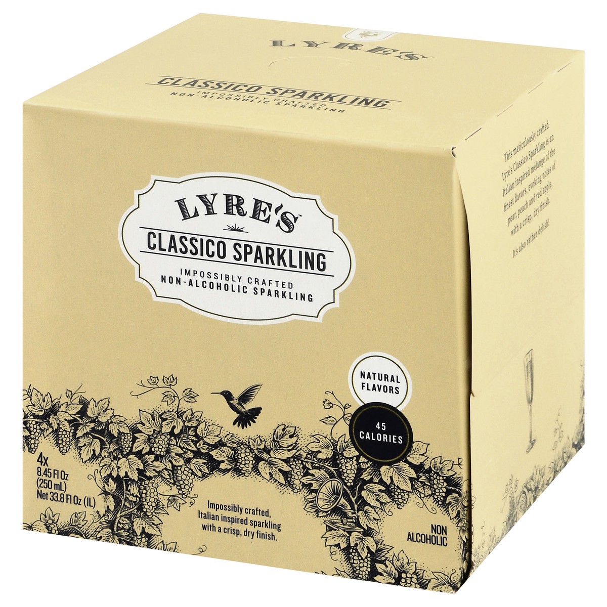 slide 7 of 14, Lyre's Non-Alcoholic Sparkling 4 - 8.45 fl oz Cans, 4 ct