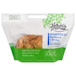 Nature's Promise Roaster Size Rotisserie Chicken (Hot Avail. 12pm - 8pm)