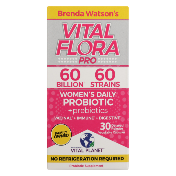 slide 1 of 1, Vital Planet Brenda Watson's Vital Flora Women's Vital Flora Plus 30Ct, 1 ct