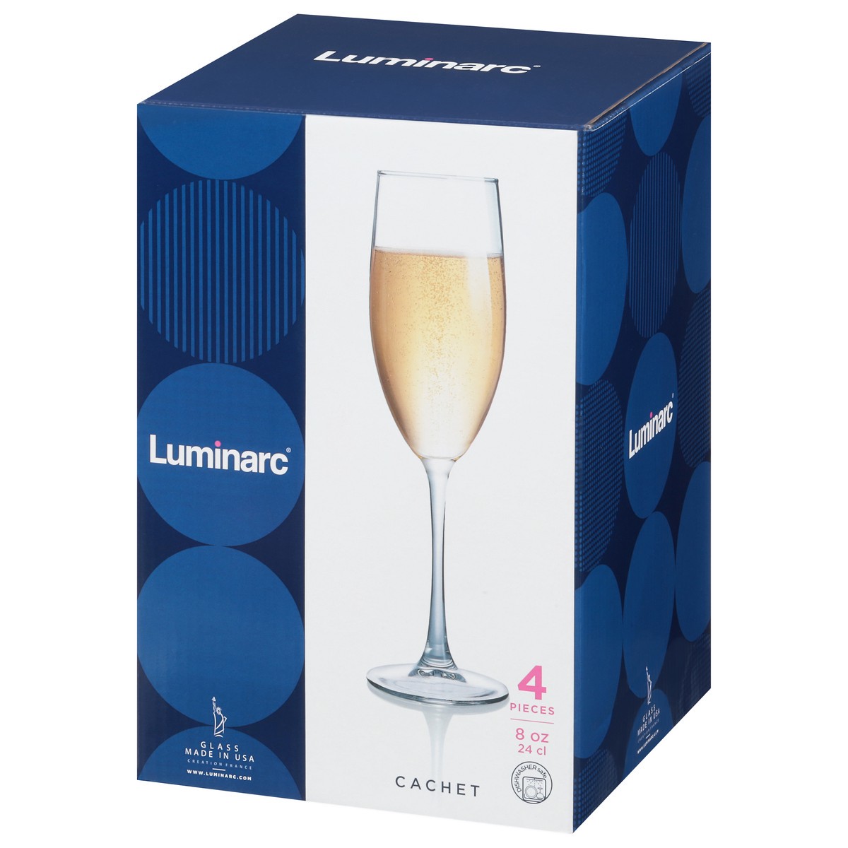 slide 10 of 11, Luminarc 8 Ounce Cachet 4 ea, 4 ct