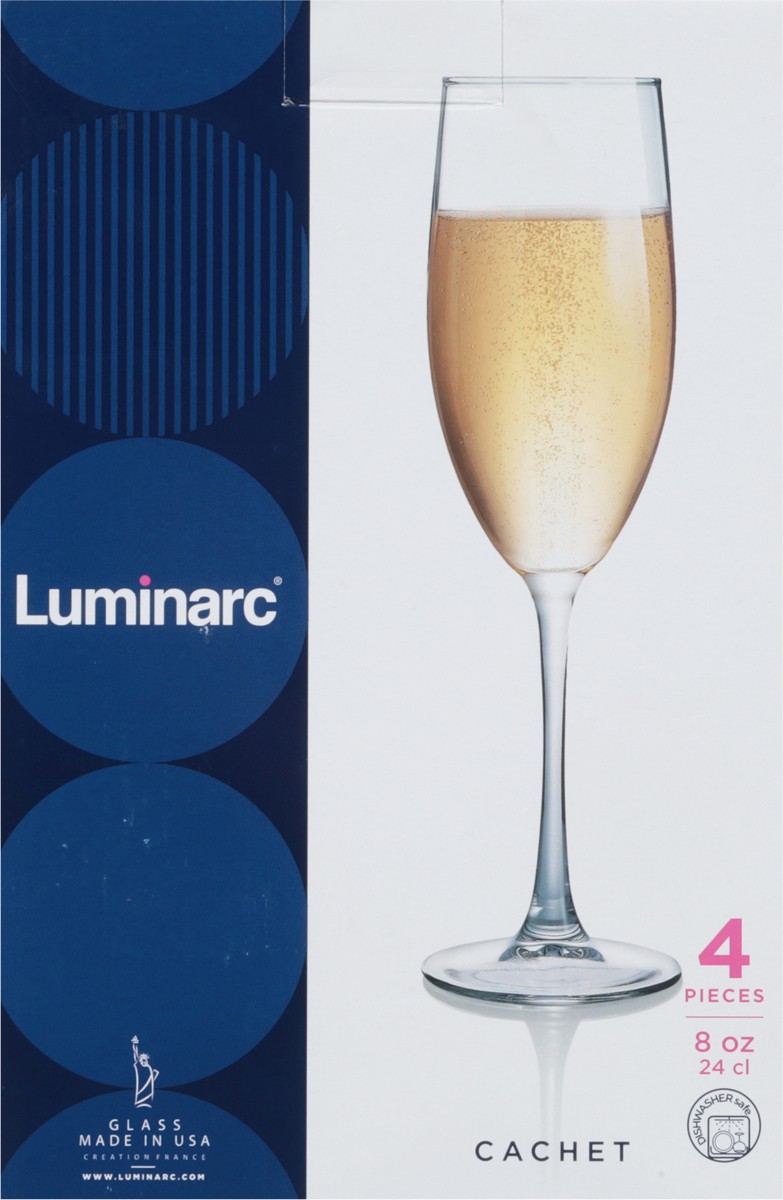 slide 6 of 11, Luminarc 8 Ounce Cachet 4 ea, 4 ct
