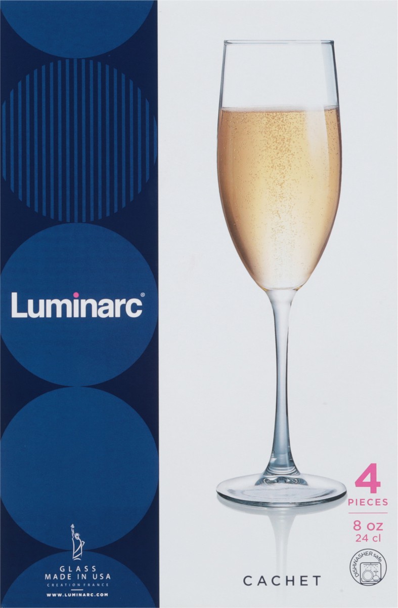 slide 8 of 11, Luminarc 8 Ounce Cachet 4 ea, 4 ct