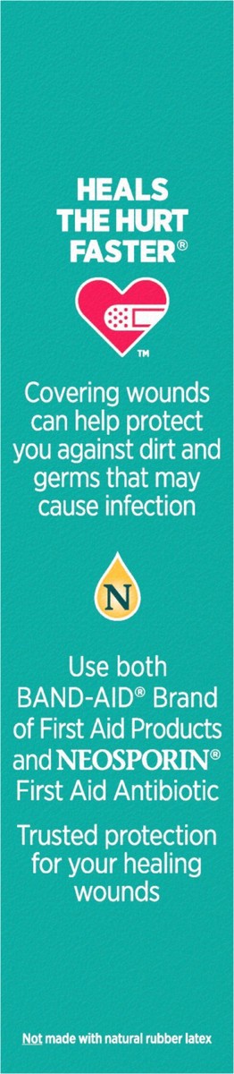 slide 6 of 8, BAND-AID Brand Skin-Flex Adhesive Bandages, Large, 6 Count, 6 ct