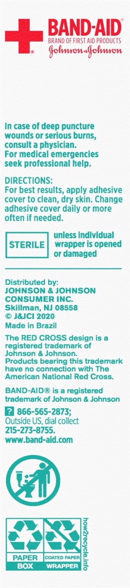 slide 8 of 8, BAND-AID Brand Skin-Flex Adhesive Bandages, Large, 6 Count, 6 ct