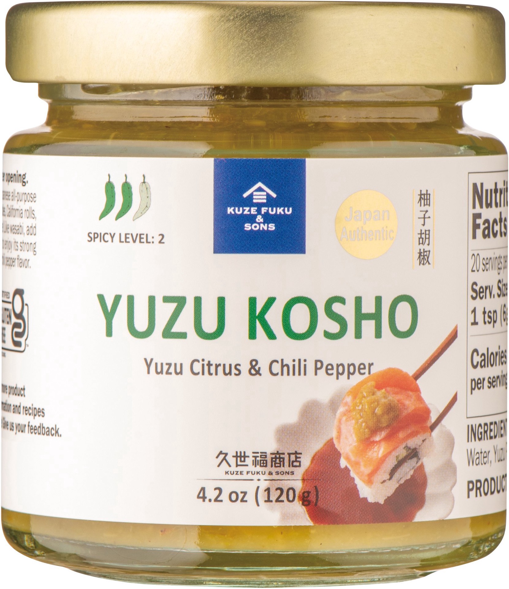 slide 1 of 1, Kuze Fuku & Sons Yuzu Kosho, 4.2 oz