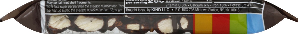 slide 4 of 7, KIND Dark Chocolate Mocha Almond Bar, 1.4 oz