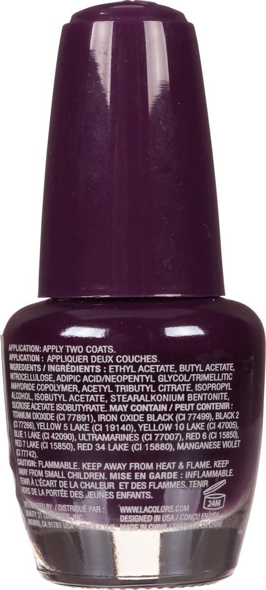 slide 9 of 10, L.A. Colors Color Craze CNP754 Dare Devil Gel Extreme Shine Nail Polish 0.44 fl oz, 0.44 fl oz