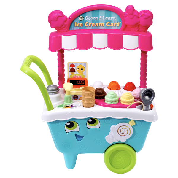 slide 1 of 9, LeapFrog Scoop & Learn Ice Cream Cart Playset, 1 ct