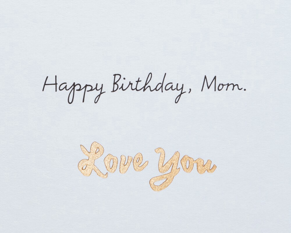 slide 3 of 6, American Greetings Birthdays are the perfect time to tell your mom just how grateful you are for everything she's done for you. This American Greetings Birthday card which features brightly colored foil and graphic flowers, will help say all the right things to her on her special day. Let her know how much you appreciate her with American Greetings., 1 ct