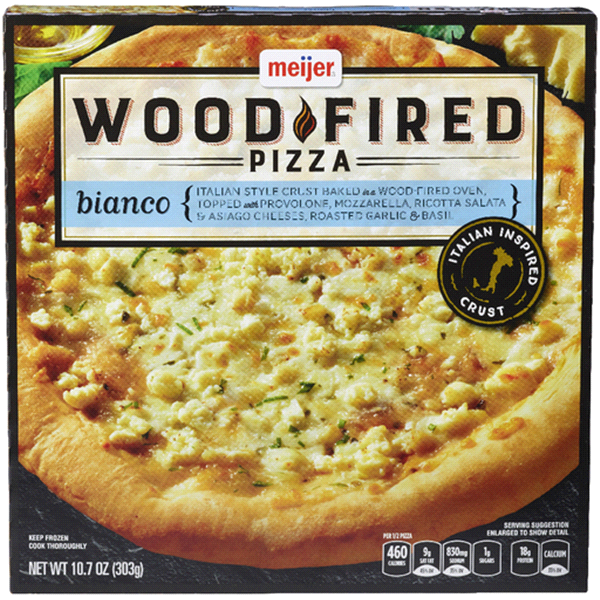 slide 1 of 1, Meijer Wood Fired Pizza Bianco, 12.25 oz