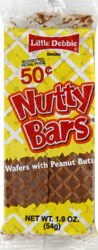 Snack Cakes, Little Debbie Snack NUTTY BUDDY  wafers