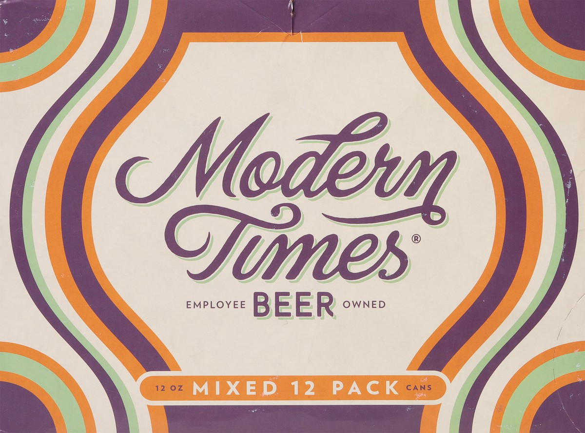 slide 9 of 9, Modern Times Beer Mixed Pack 12 - 12 oz Cans, 12 ct