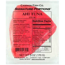 Cannon Fish Ahi Tuna Steak