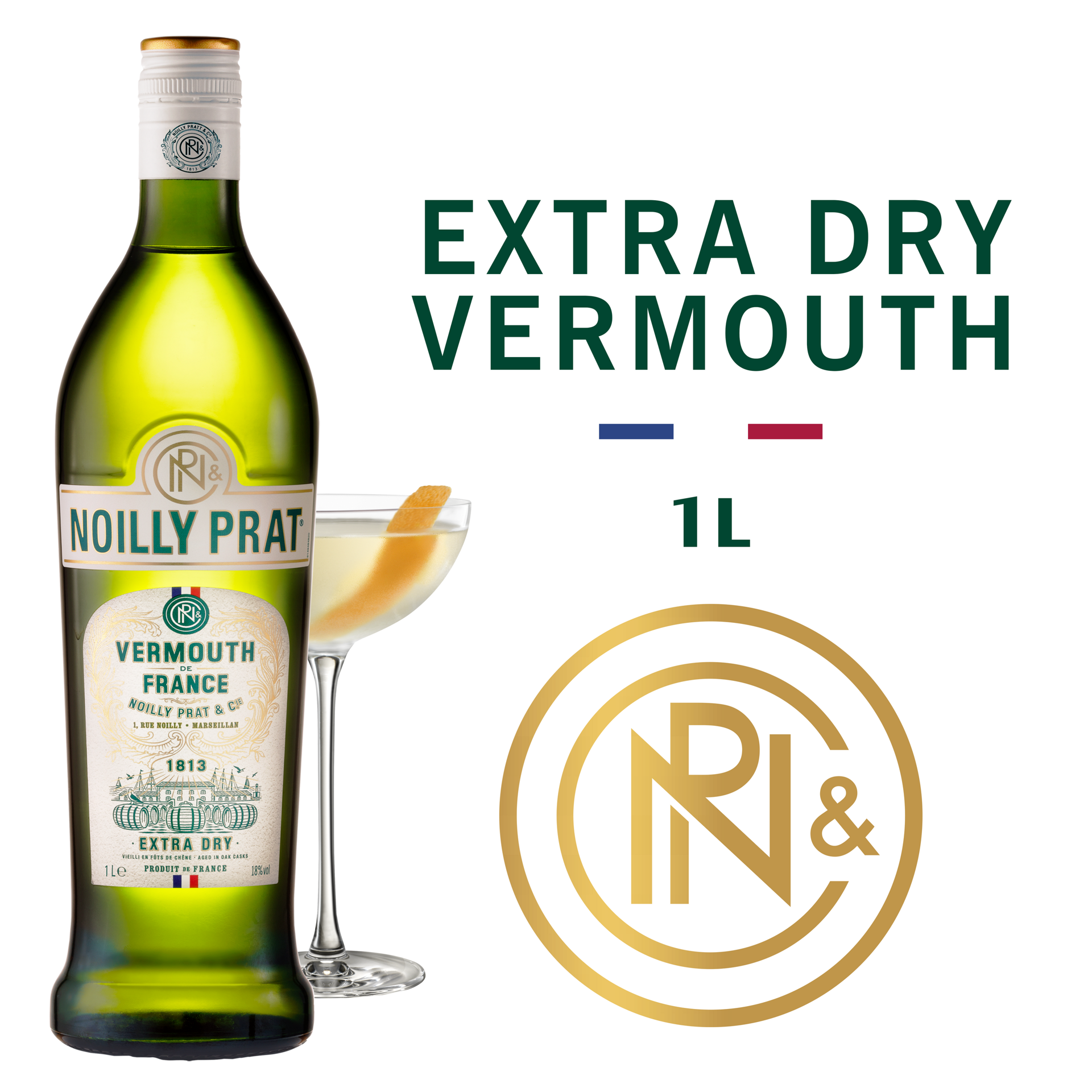 slide 2 of 5, Noilly Prat Dry Vermouth, 1 liter