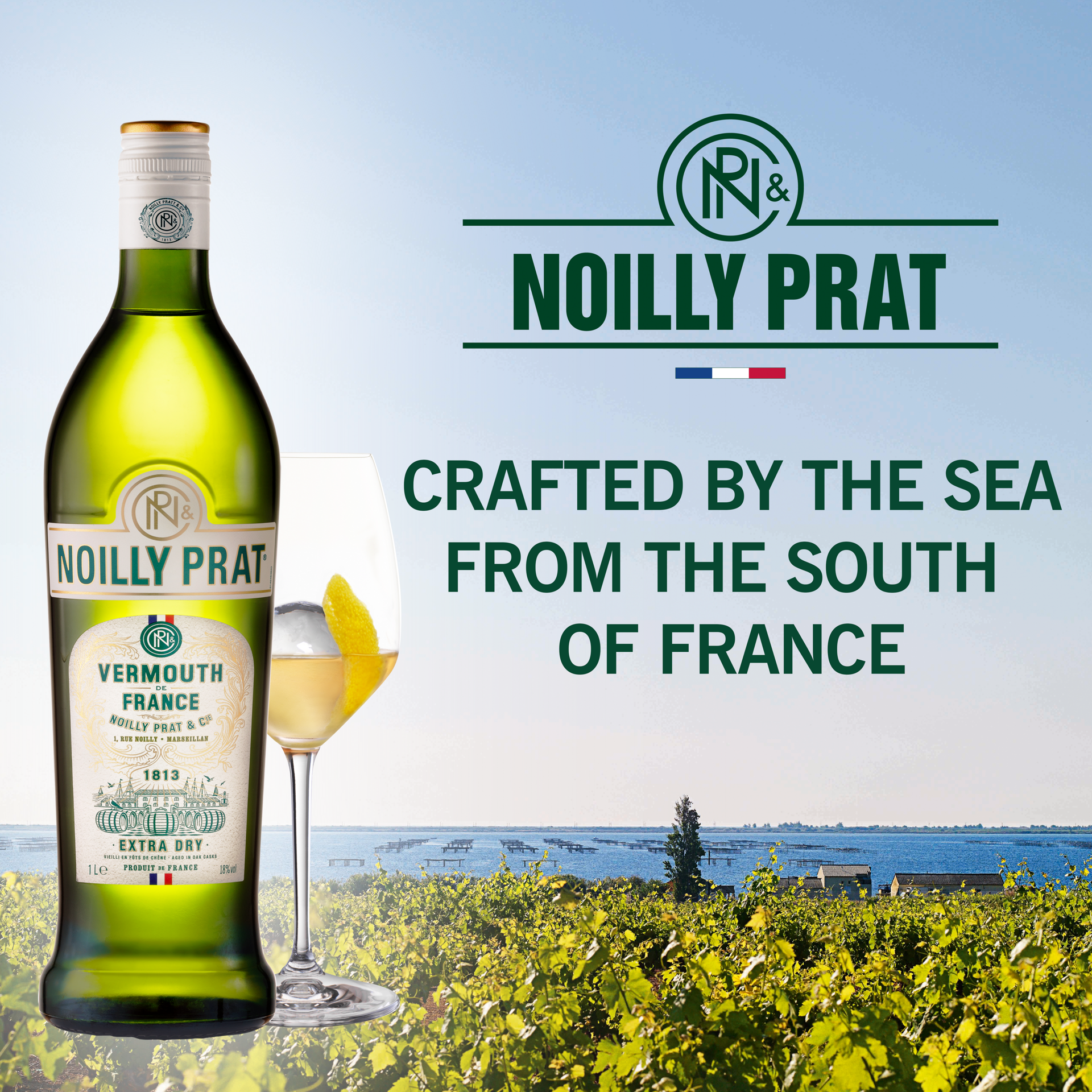 slide 3 of 5, Noilly Prat Dry Vermouth, 1 liter