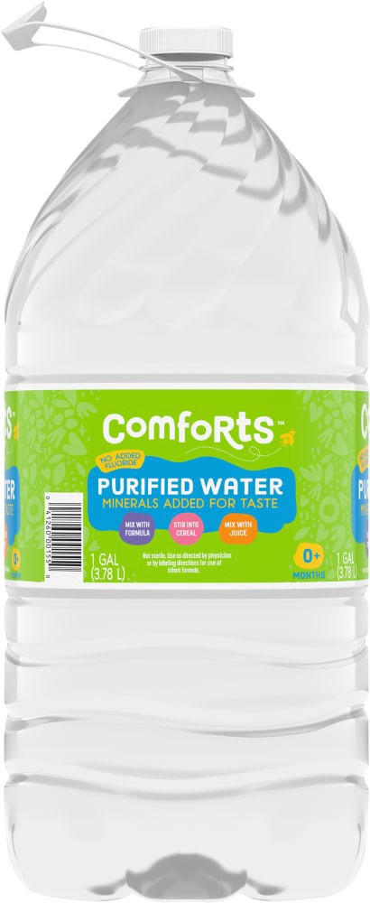 slide 4 of 4, Comforts Purified Water - 1 gal, 1 gal