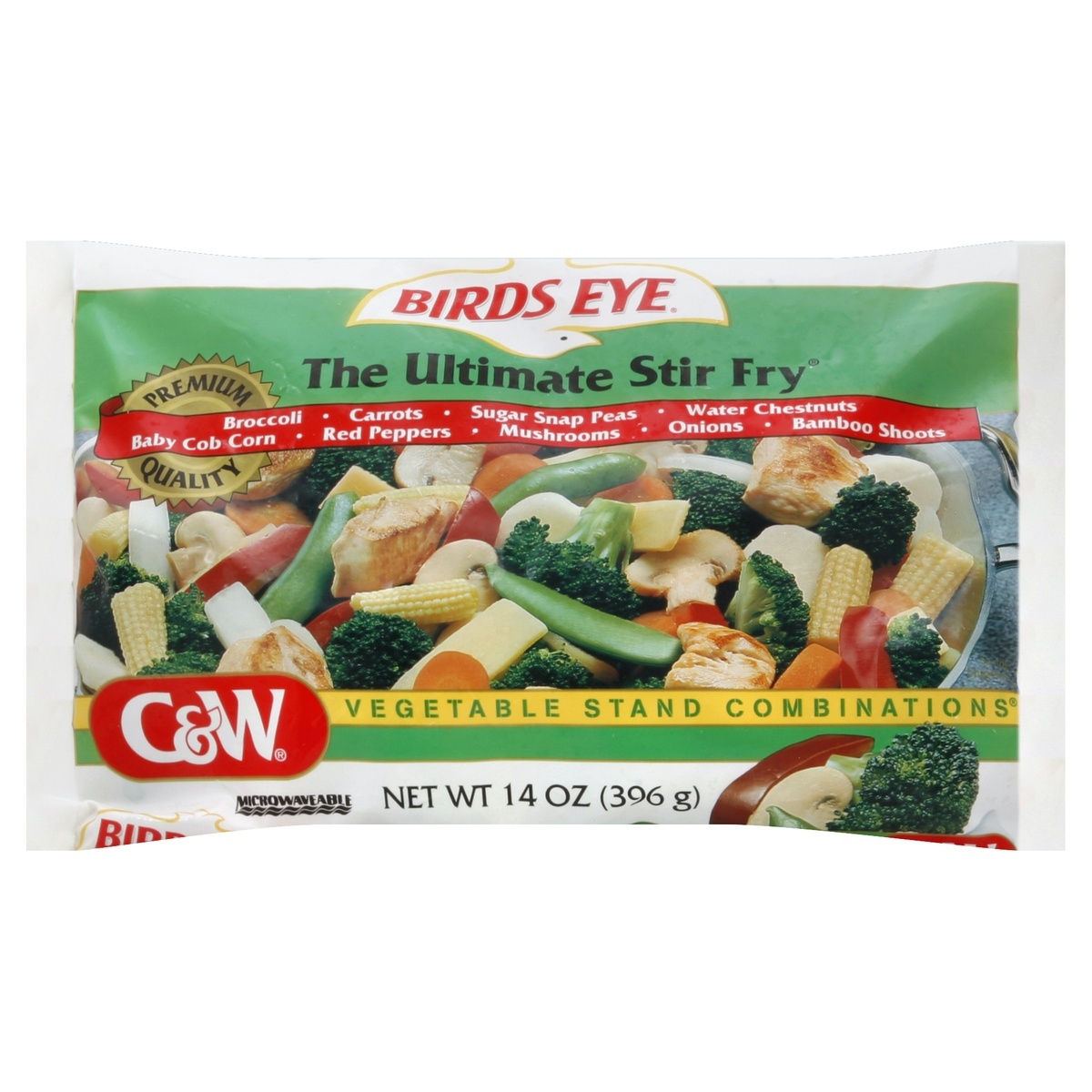 slide 1 of 5, Birds Eye C&W Vegetable Stand Combinations Frozen Ultimate Stir Fry Vegetables, 14 oz