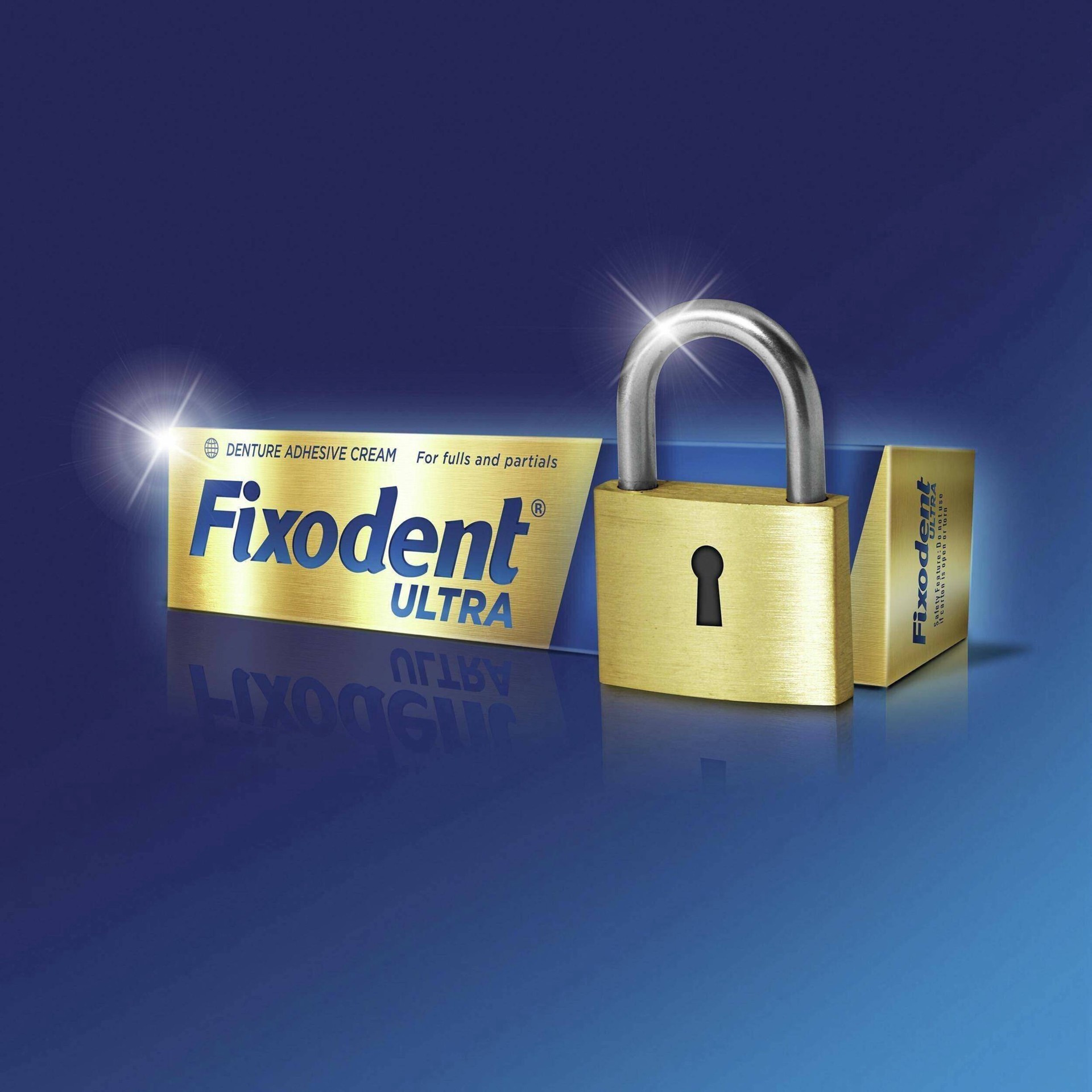 FIXODENT Fixodent Ultra Max Hold Secure Denture Adhesive 2.2oz