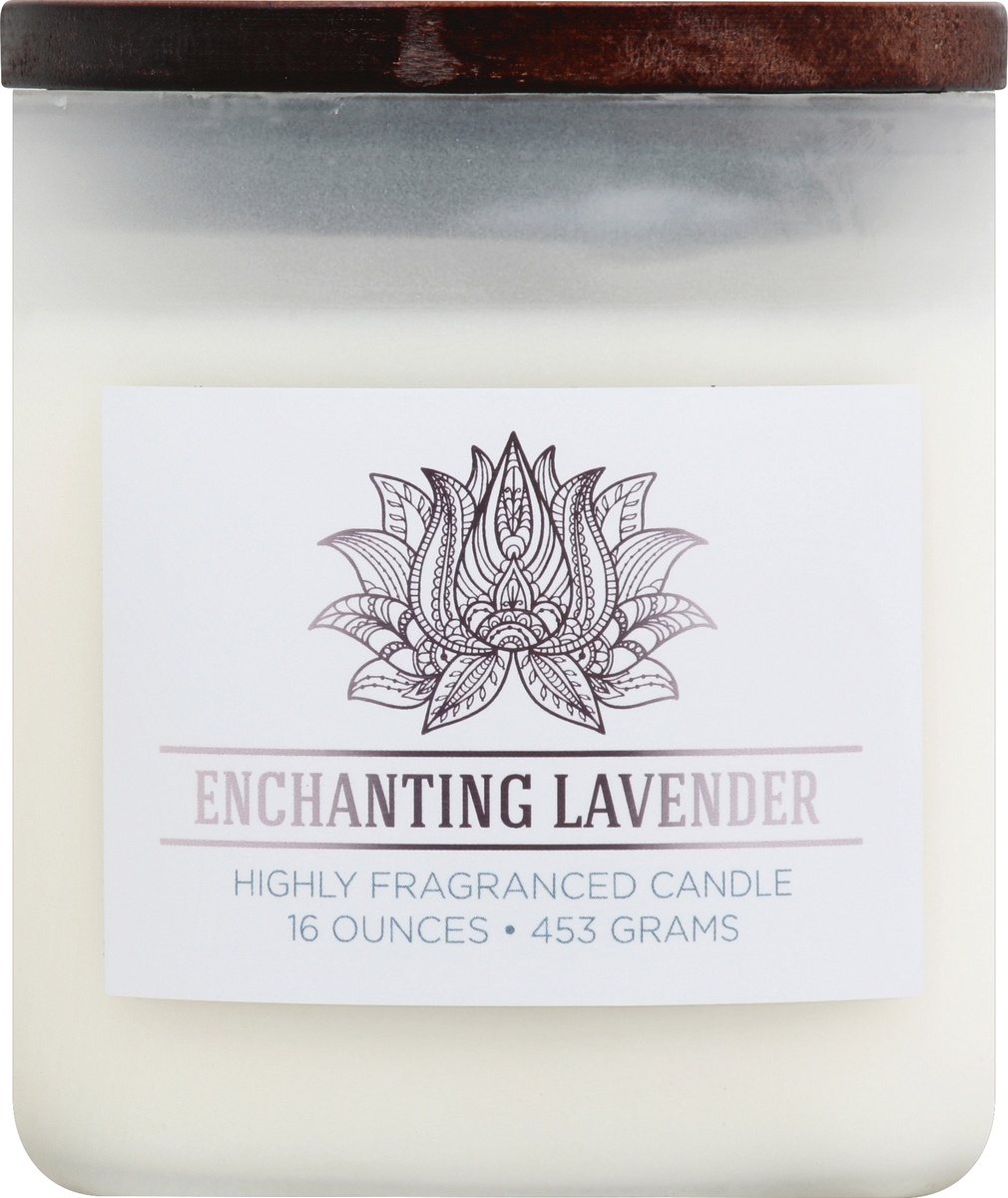 slide 2 of 3, Wellness Enchanting Lavender Candle, 16 oz