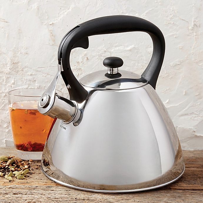 Prime Gourmet Polished Stainless Steel Tea Kettle 2.5 qt Shipt