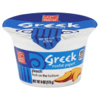 slide 1 of 1, Harris Teeter Greek Yogurt - Peach, 5.3 oz