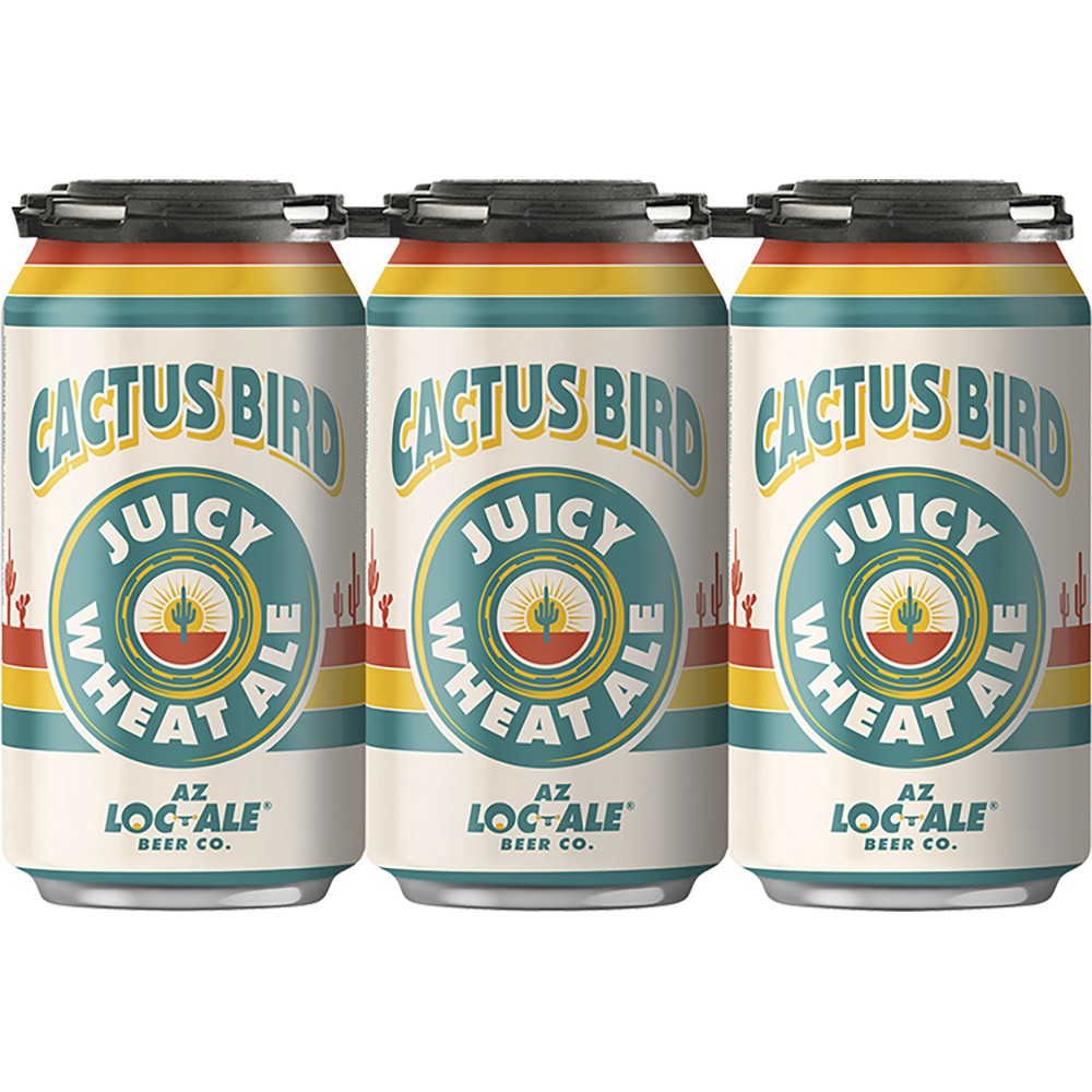 slide 1 of 1, Az Loc Ale Beer Az Loc Ale Cactus Bird Wheat Ale, 6 ct; 12 oz