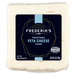 Frederiks By Meijer Traditional Feta Chunks 8 oz