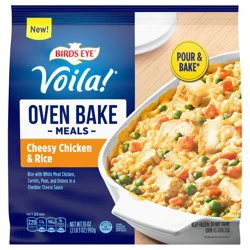 Birds Eye Voila! Cheesy Chicken & Rice, Frozen Meal, 35 oz. Bag