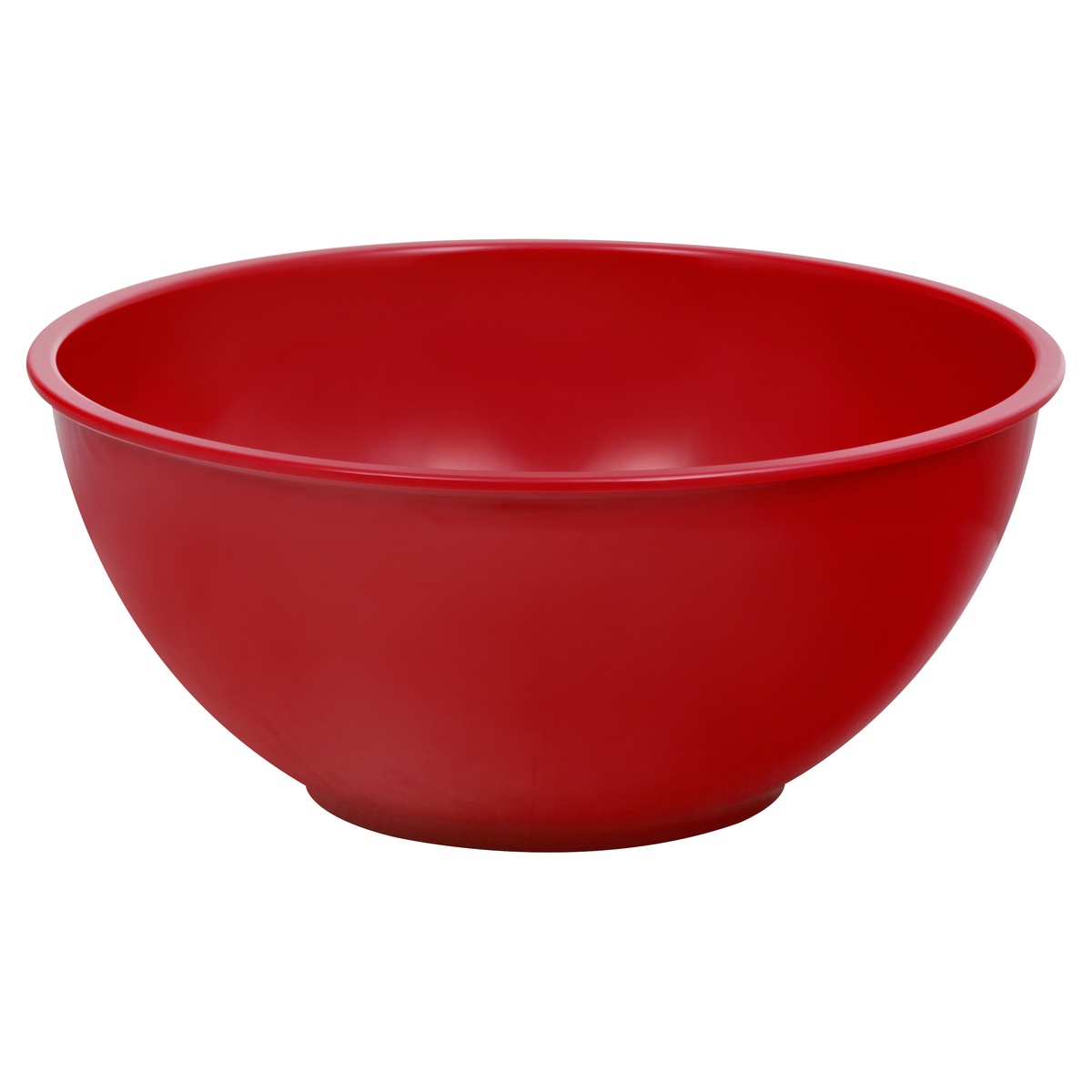 slide 1 of 1, Cocinaware 5.3 qt Melamine Mixing Bowl, Red, 1 ct