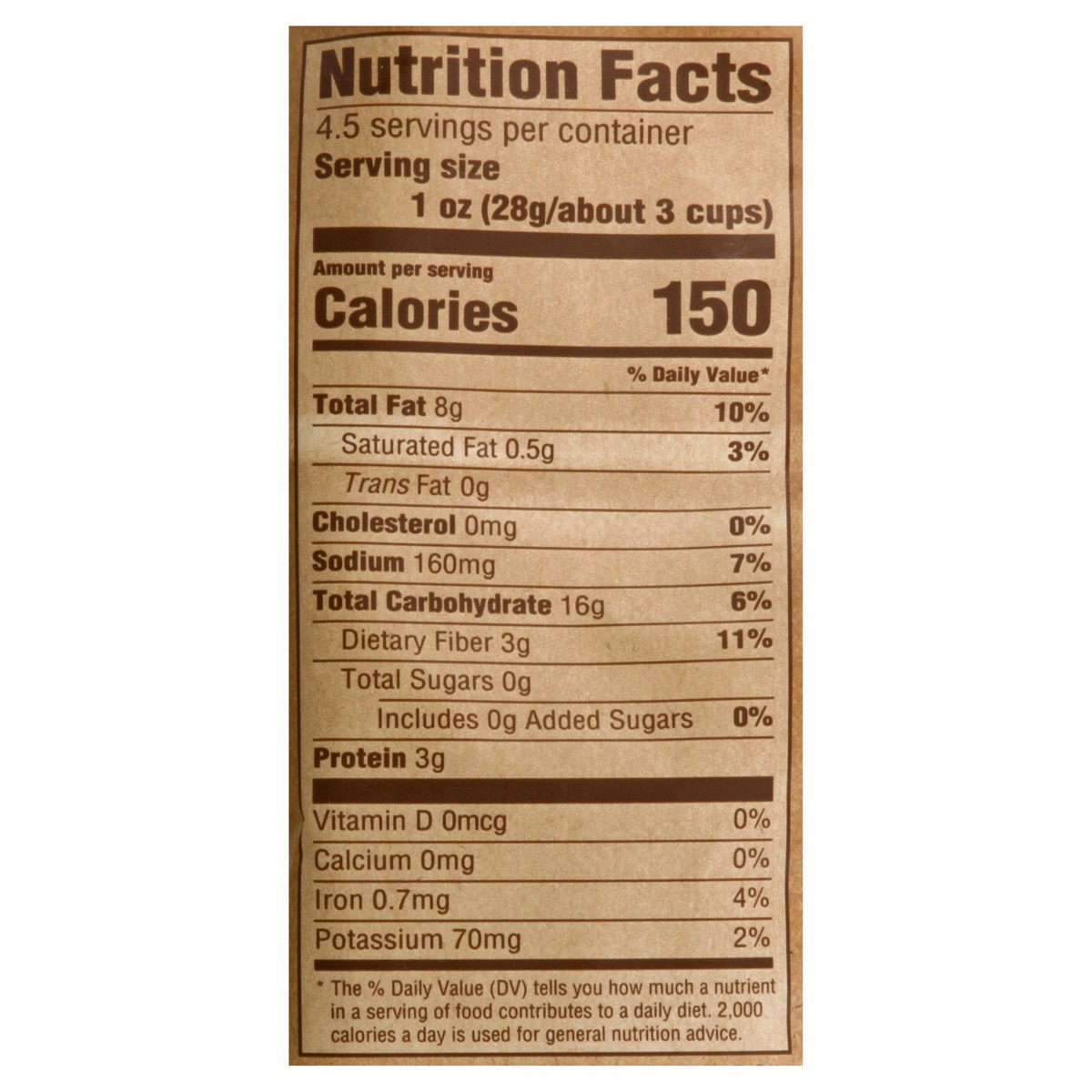 slide 8 of 10, Lowes Foods Sea Salt Kettle Cooked Popcorn, 4.5 oz