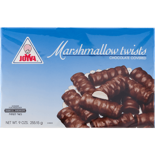 Joyva Chocolate Covered Vanilla Marshmallow Twists 9 oz Shipt