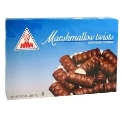 Joyva Marshmallow Twists Chocolate Covered - 9 oz