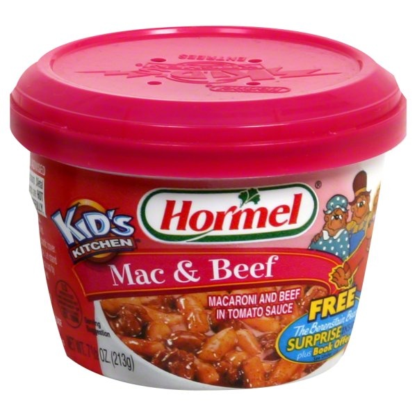 slide 1 of 1, Hormel Kids Kitchen Beefy Mac, 7.5 oz