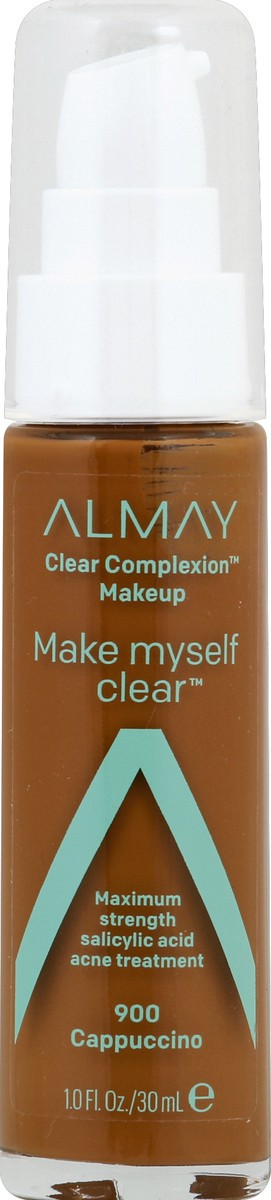 slide 2 of 2, Almay Clear Complexion Makeup, Cappuccino 900, 3.5 oz