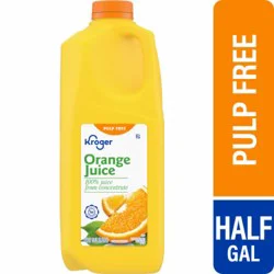 Kroger Orange Juice- 1/2 gal