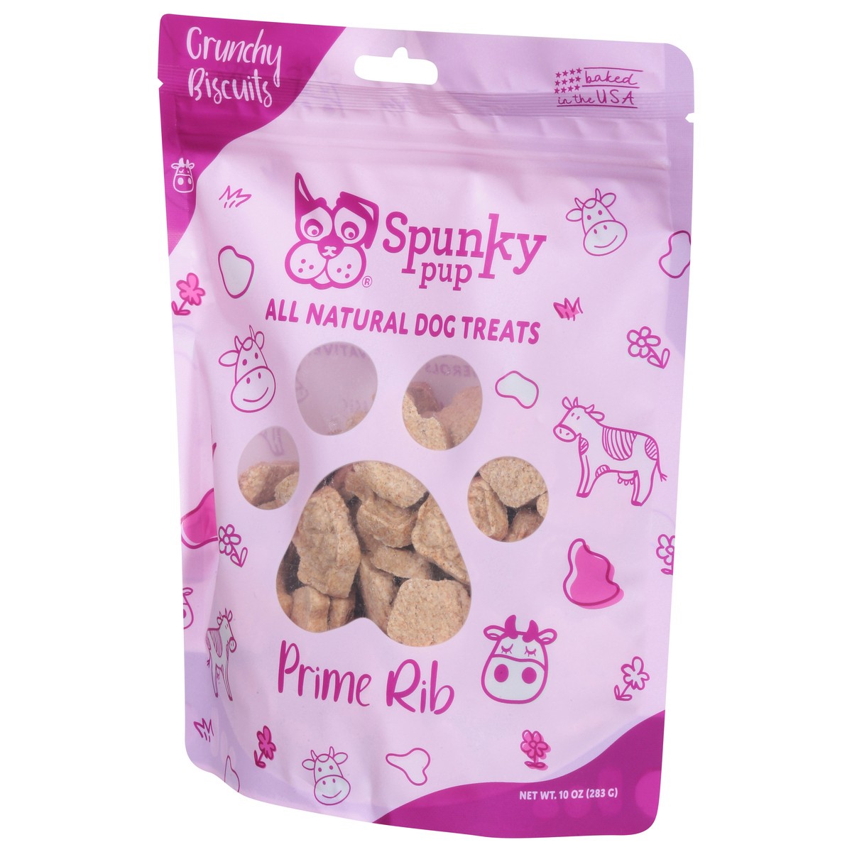 slide 15 of 15, Spunky Pup All Natural Prime Rib Dog Treats 10 oz, 10 oz