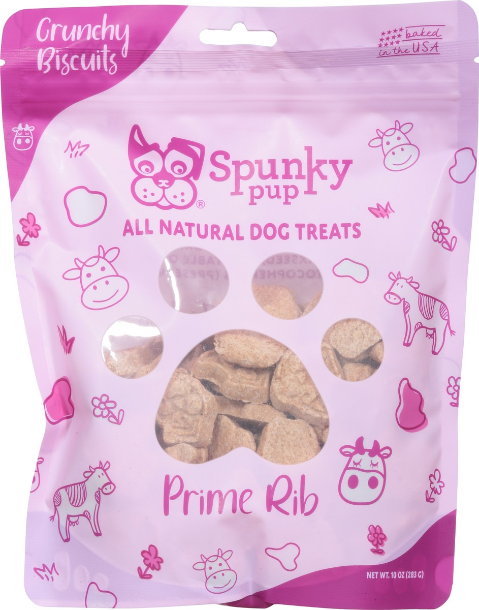 slide 6 of 15, Spunky Pup All Natural Prime Rib Dog Treats 10 oz, 10 oz