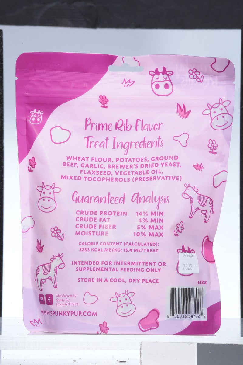 slide 8 of 15, Spunky Pup All Natural Prime Rib Dog Treats 10 oz, 10 oz