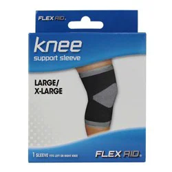 Flex Aid Knee Support Sleeve Large/Extra Large
