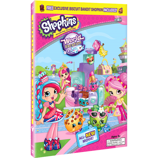 slide 1 of 1, Shopkins: World Vacation (DVD), 1 ct