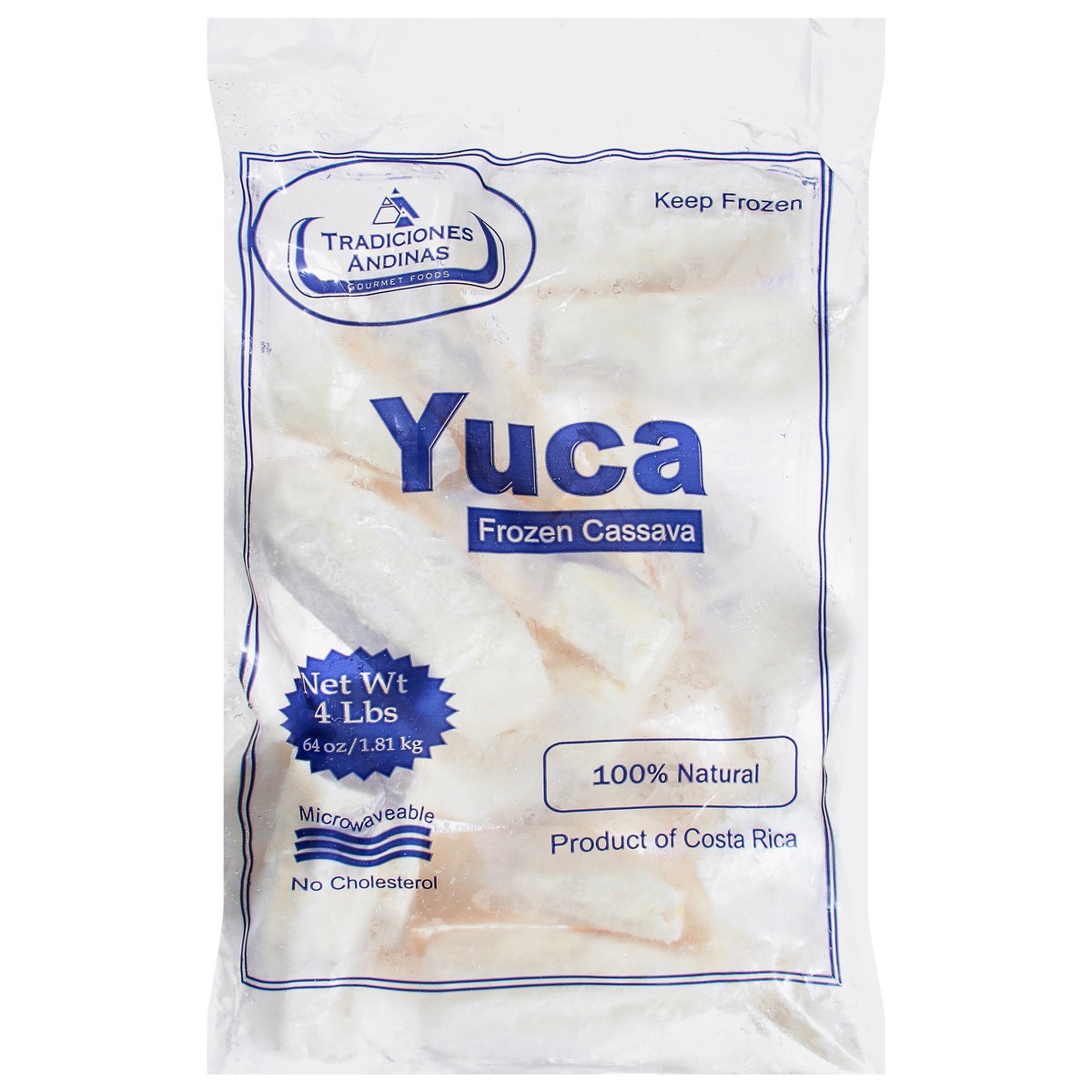 slide 8 of 12, Tradiciones Andinas Frozen Cassava 4 lb, 4 lb
