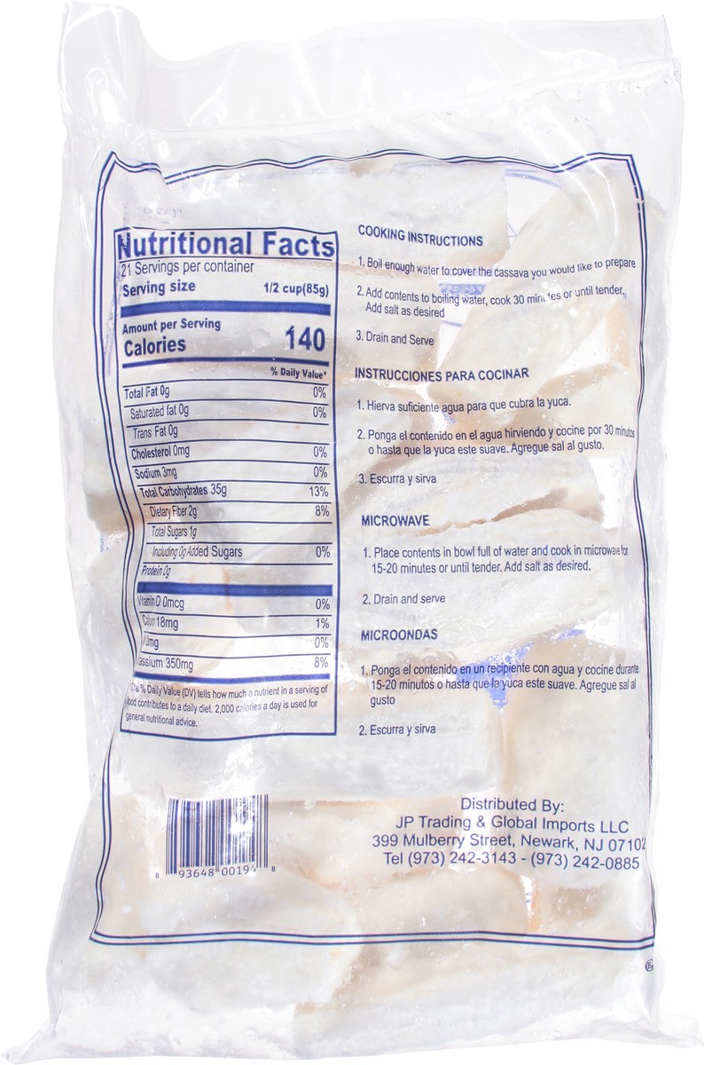 slide 3 of 12, Tradiciones Andinas Frozen Cassava 4 lb, 4 lb