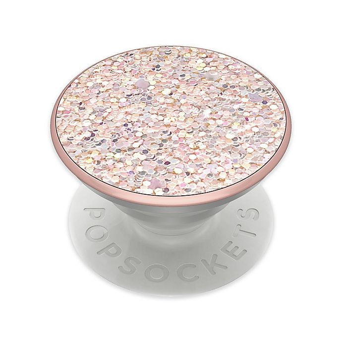 slide 1 of 3, PopSockets Sparkle Rose Premium Swappable PopGrip Phone Grip and Stand, 1 ct