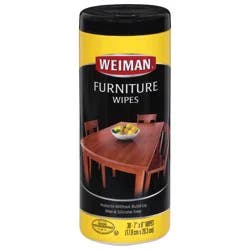 Weiman Furniture Wipes 30 ea