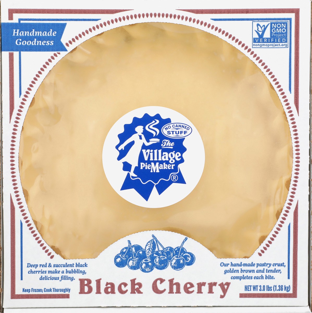 slide 10 of 12, The Village PieMaker Village Pie Maker Black Cherry Pie, 48 oz